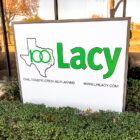 Dibond Sign on Frame