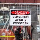 Construction Dibond Sign