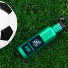 custom water bottle stickers with name, team & number for youth sports